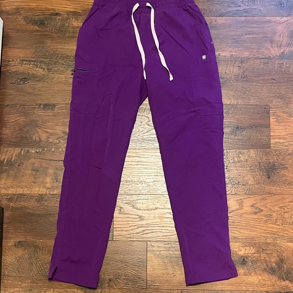 Purple Figs Pants - Small straight leg cargo high waisted
